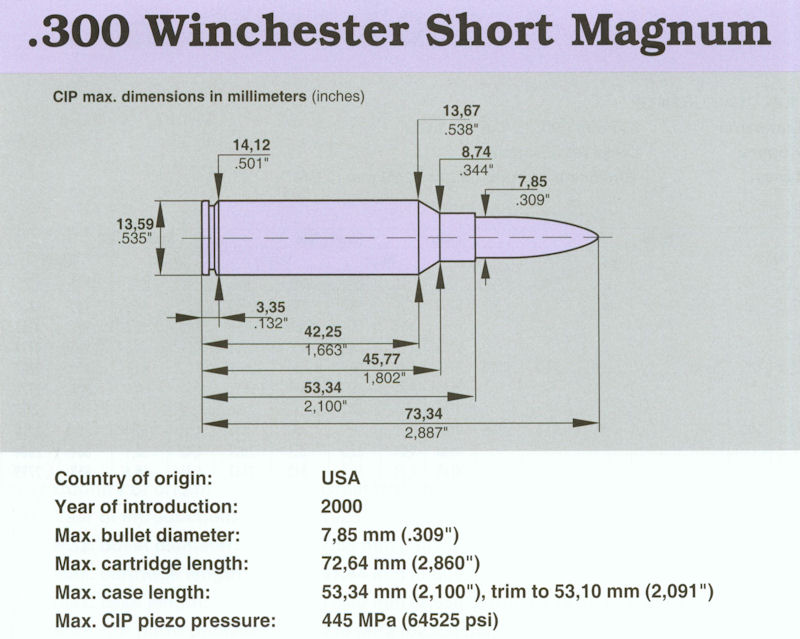 300 Winchester Short Magnum